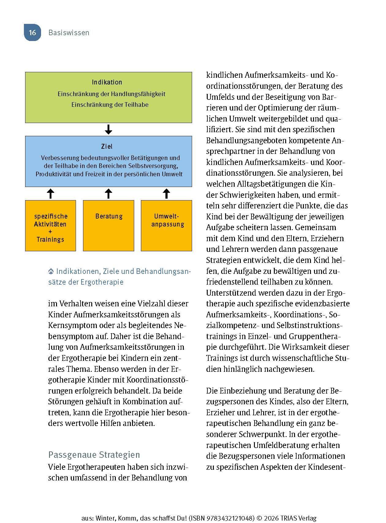 Beispielinhalt (Bild) Komm, das schaffst Du!