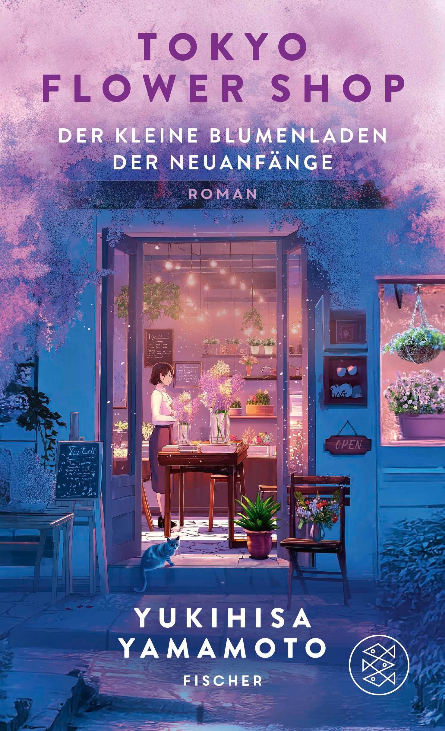 Vorderes Coverbild Tokyo Flower Shop - Der kleine Blumenladen der Neuanfänge