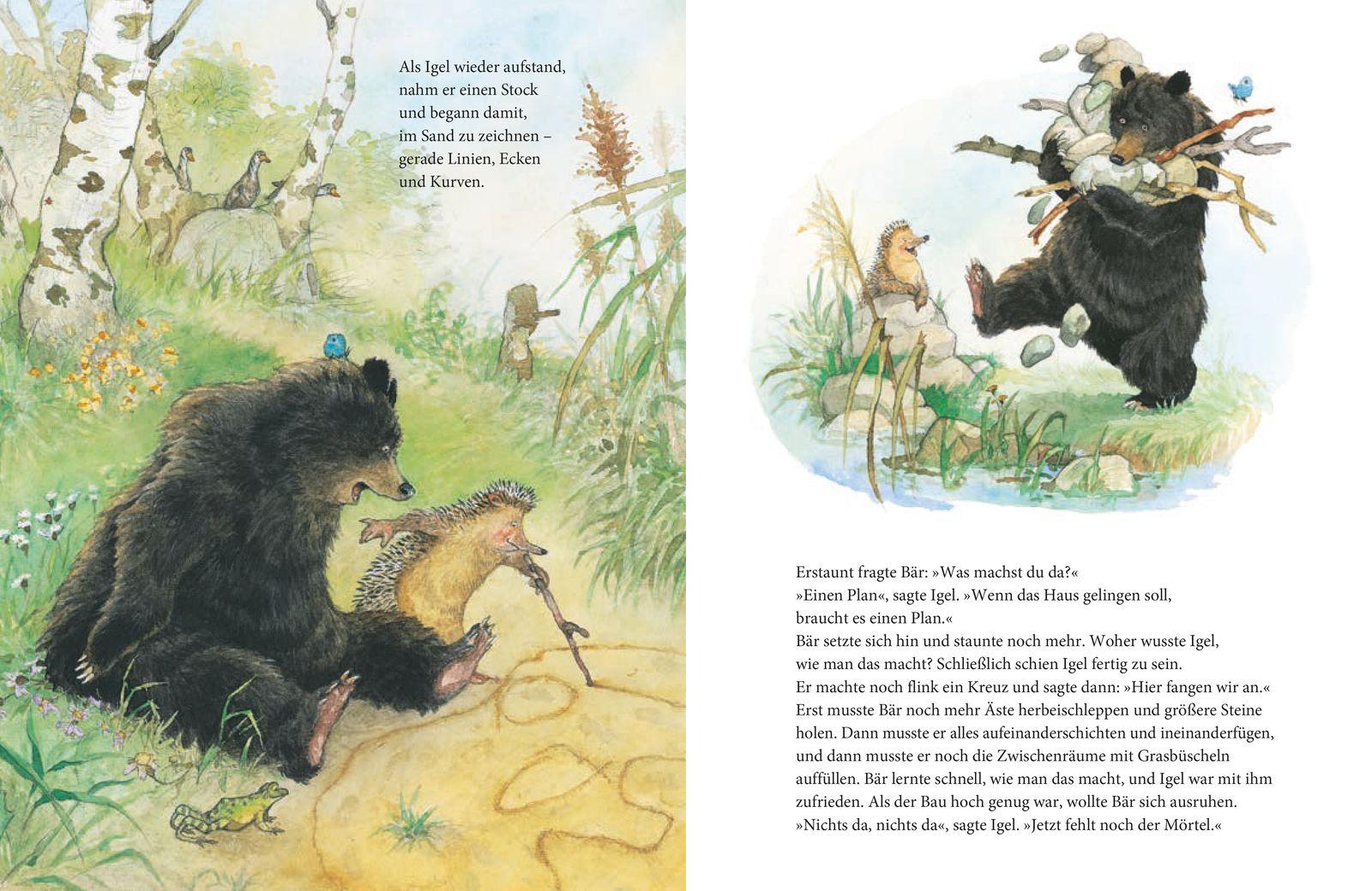 Beispielinhalt (Bild) Das Große Buch von Bär und Igel