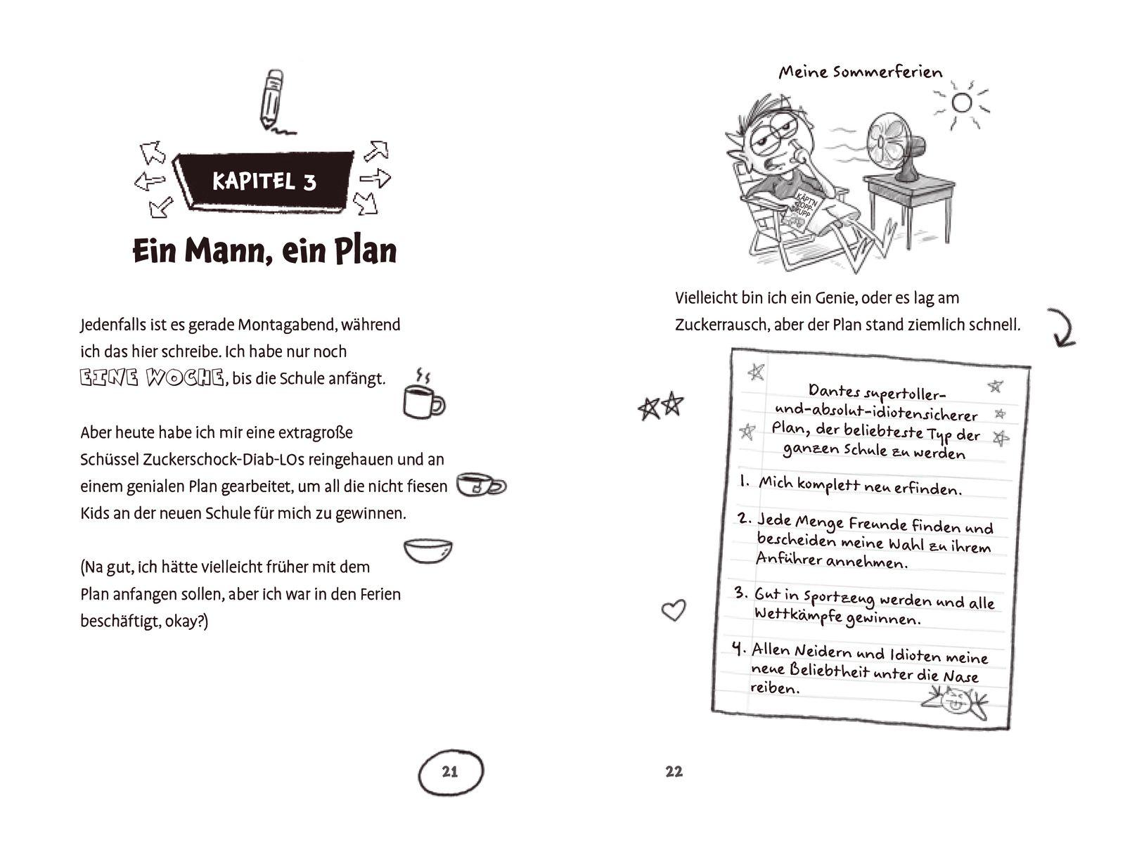 Beispielinhalt (Bild) Dante N. Ferno - Höllisch peinlich!