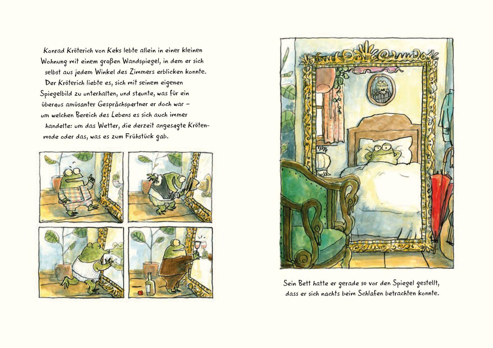 Beispielinhalt (Bild) Konrad Kröterich und die Suche nach der allerschönsten Umarmung