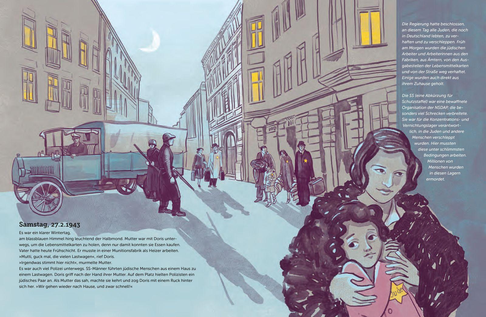 Beispielinhalt (Bild) Damals in der Rosenstraße