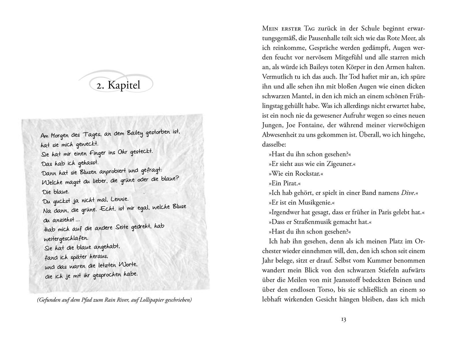 Beispielinhalt (Bild) Über mir der Himmel