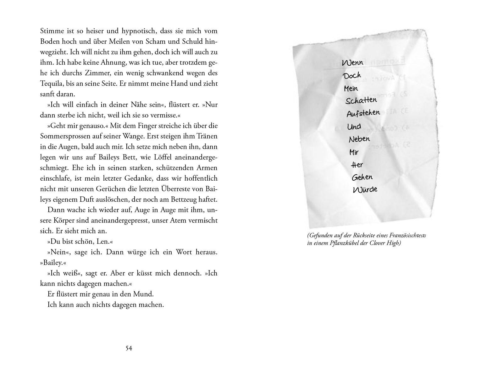 Beispielinhalt (Bild) Über mir der Himmel