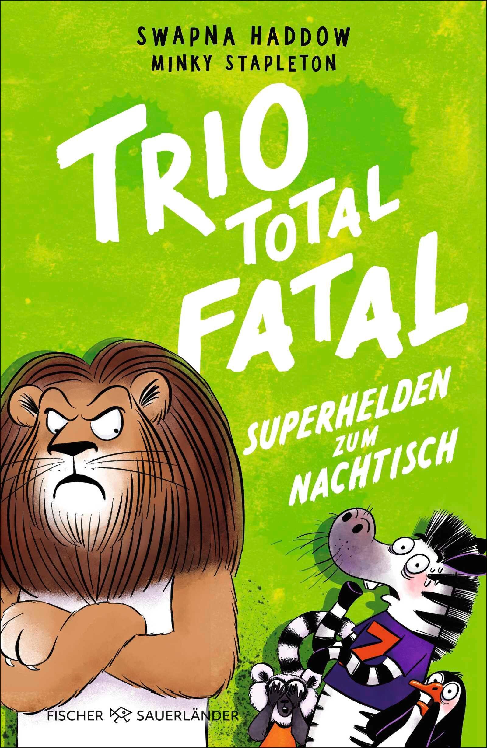 Vorderes Coverbild Trio total fatal: Superhelden zum Nachtisch, Band 2