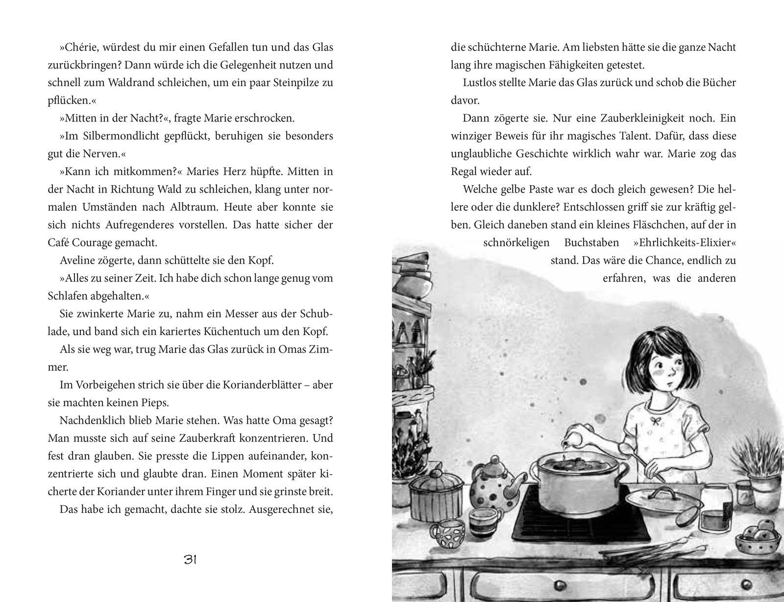 Beispielinhalt (Bild) Maries Glücksküche - Die Schule am Meer