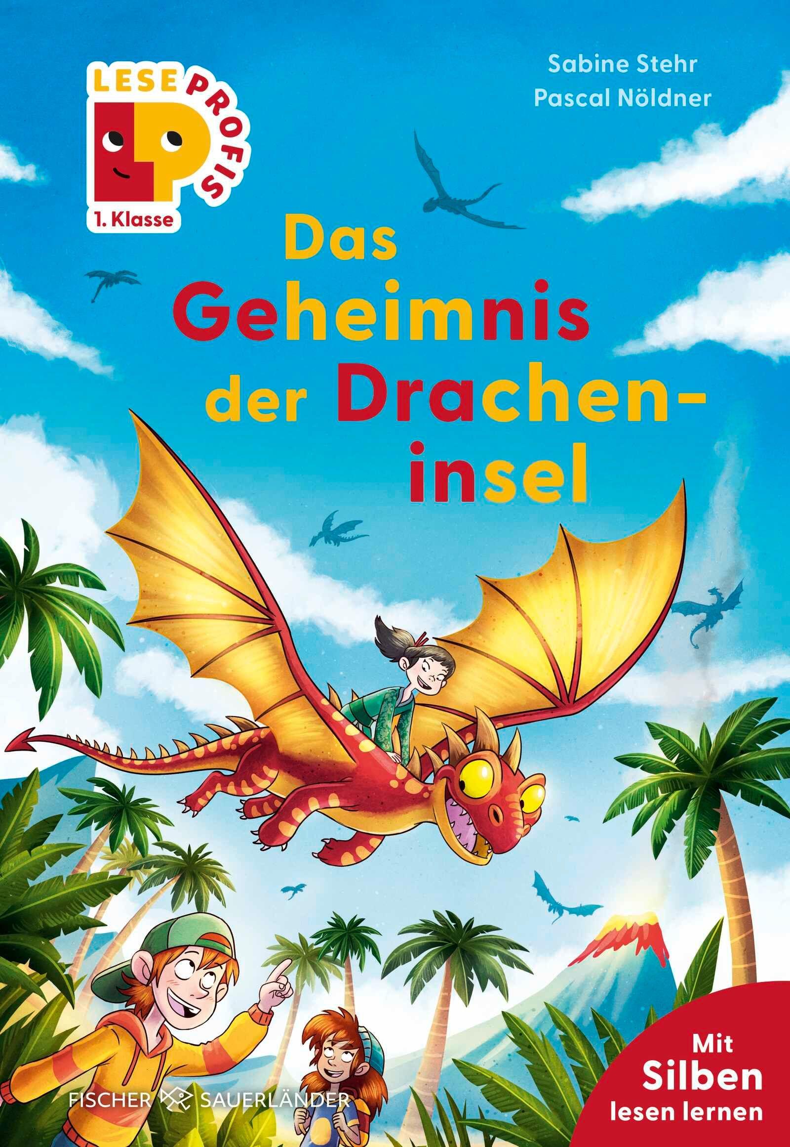 Vorderes Coverbild Leseprofis - Silbe-für-Silbe: Das Geheimnis der Dracheninsel, 1. Klasse