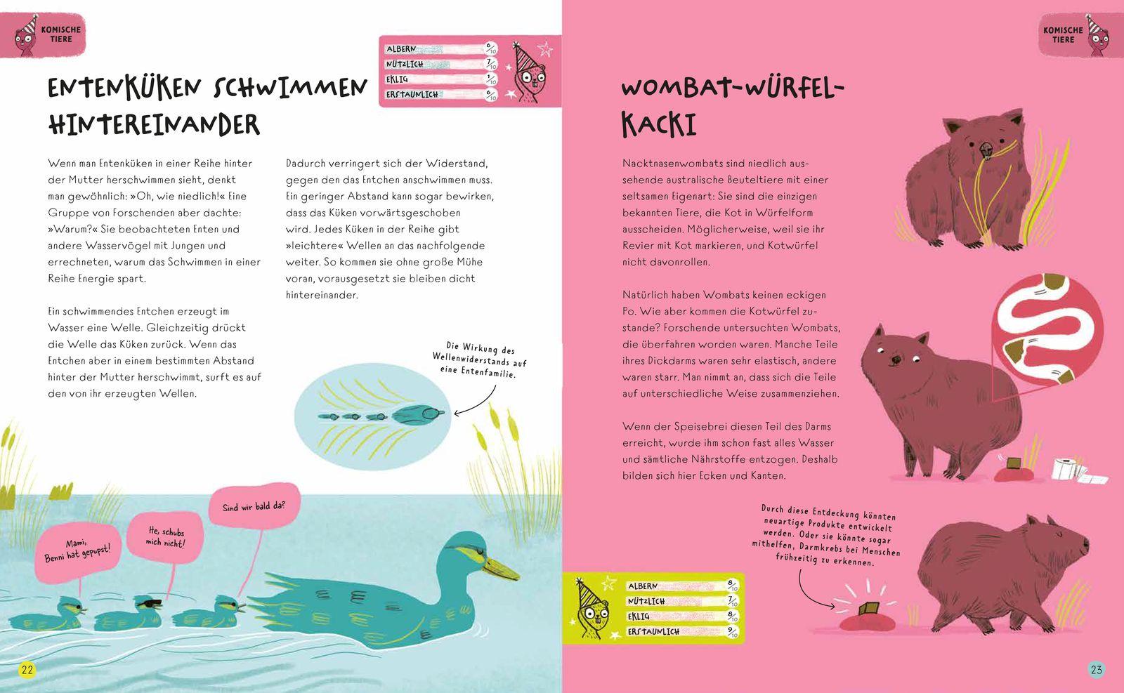 Beispielinhalt (Bild) Warum Fische pupsen ...