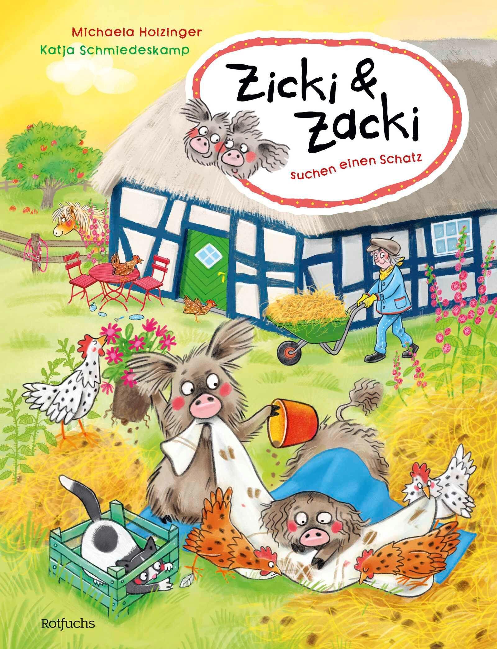 Vorderes Coverbild Zicki & Zacki suchen einen Schatz
