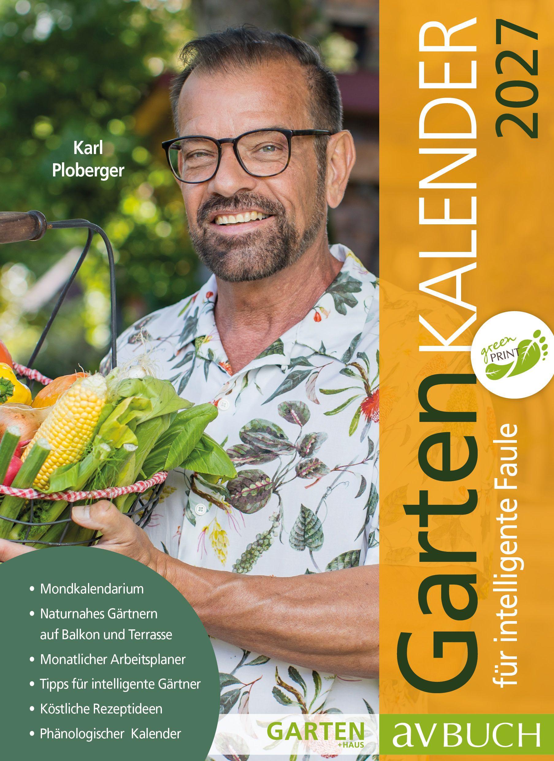 Vorderes Coverbild Gartenkalender 2027