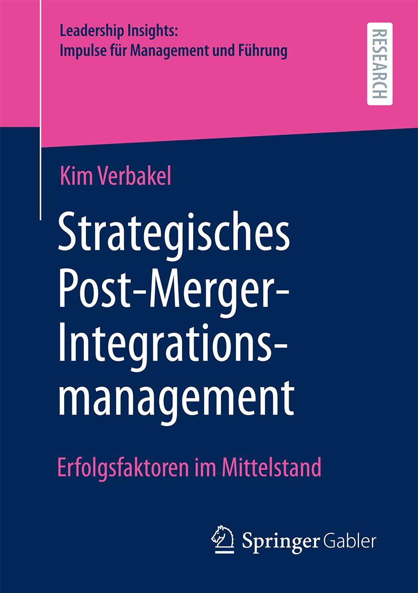 Vorderes Coverbild Strategisches Post-Merger-Integrationsmanagement