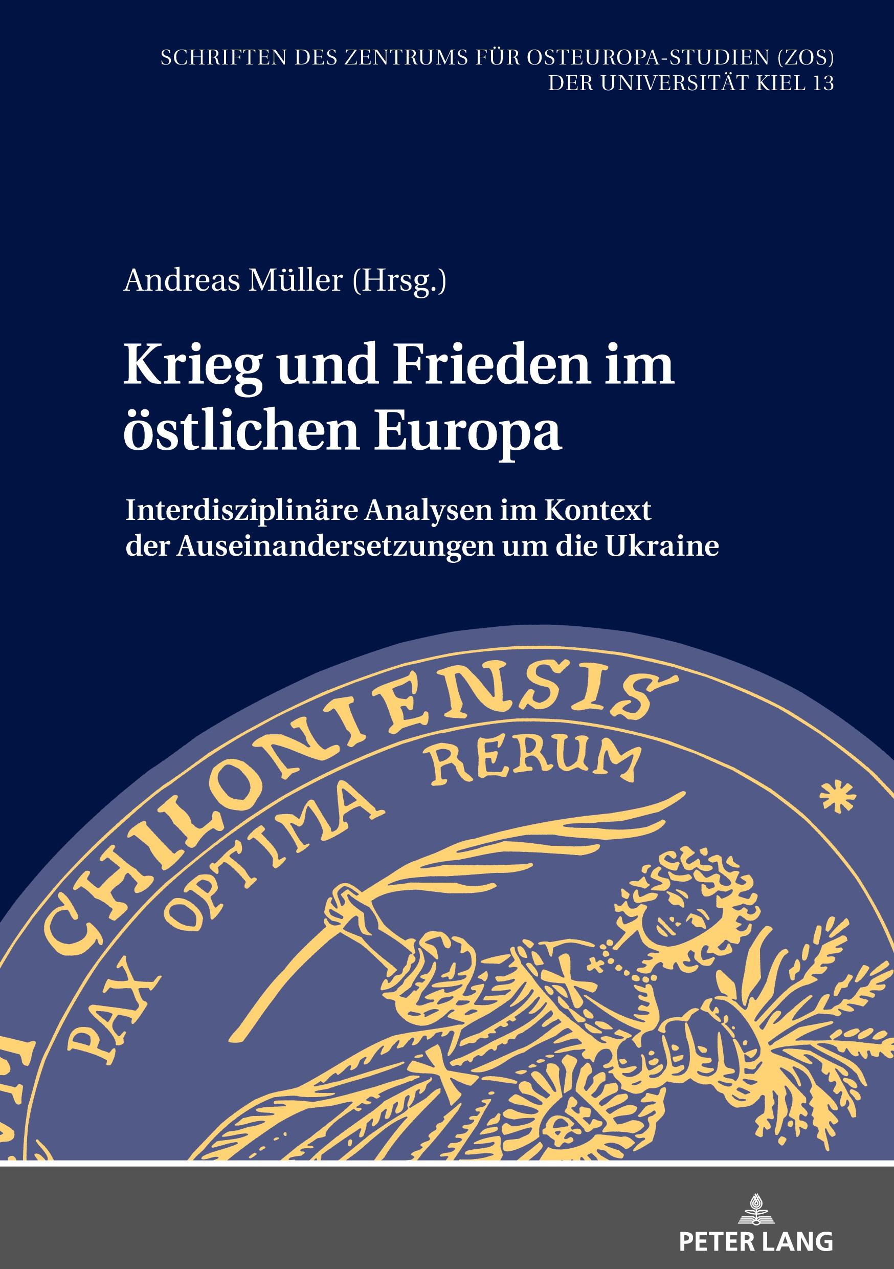 Vorderes Coverbild Krieg und Frieden im östlichen Europa