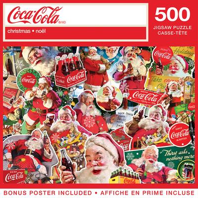 Vorderes Coverbild Coca-Cola Holiday 500pc Puzzle