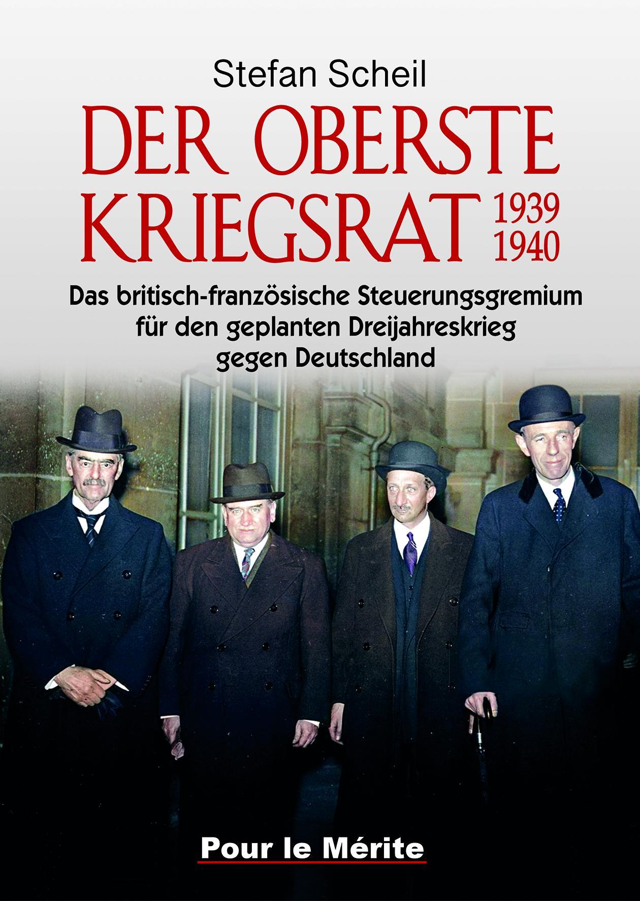 Vorderes Coverbild Der Oberste Kriegsrat 1939/1940