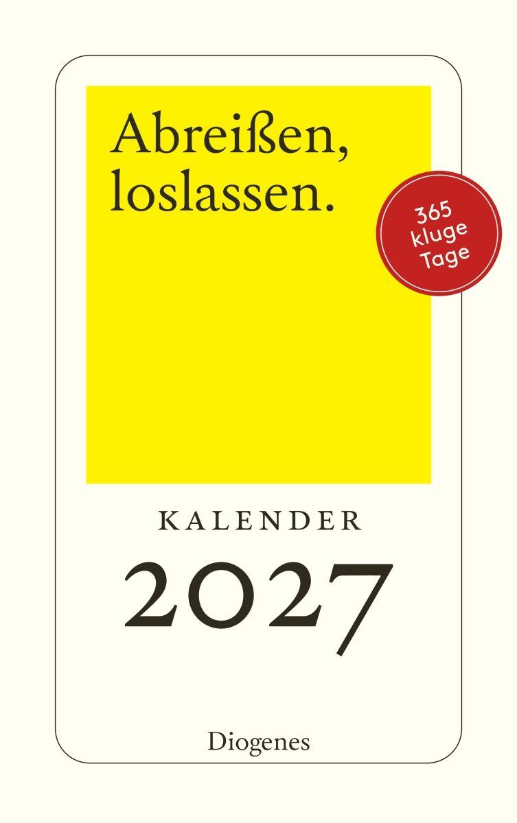 Vorderes Coverbild Abreißen, loslassen 2027