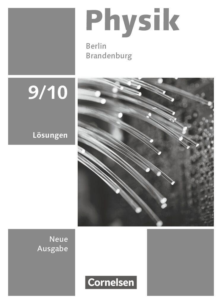 Vorderes Coverbild Physik 9./10. Schuljahr - Neue Ausgabe - Berlin/Brandenburg 2025 - Lösungen zum Schulbuch