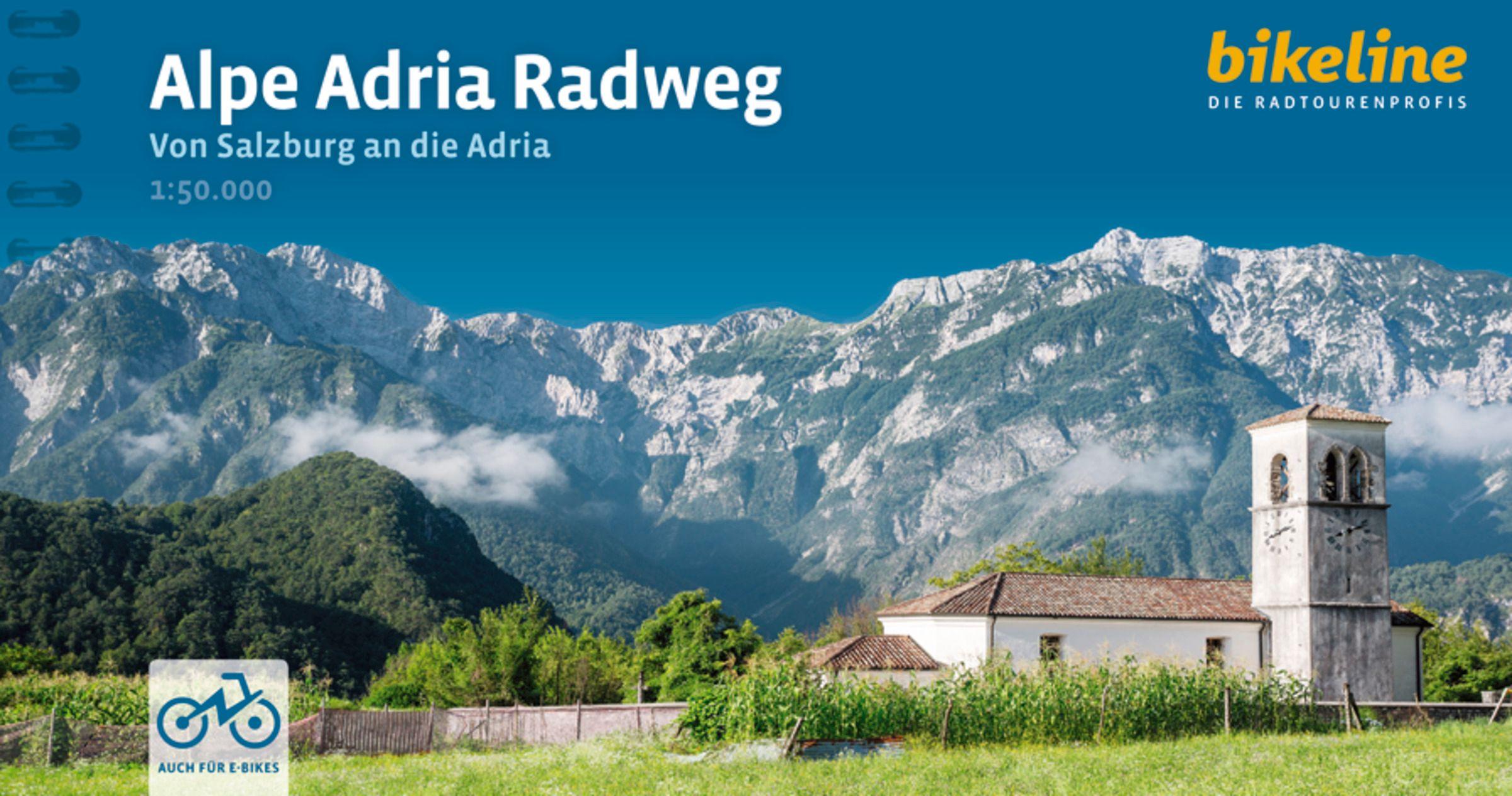 Vorderes Coverbild Alpe Adria Radweg