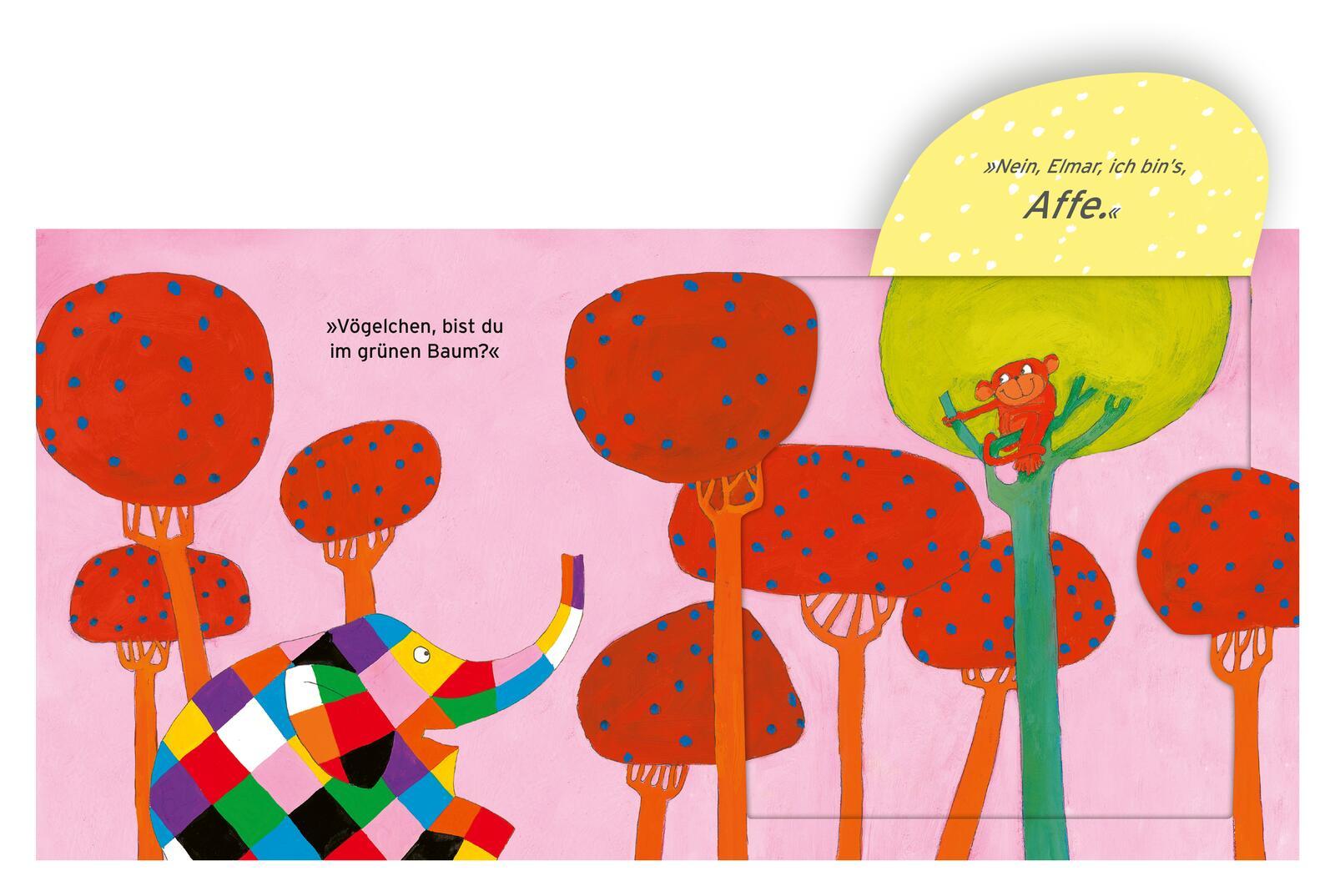 Beispielinhalt (Bild) Elmar: Elmar spielt Verstecken