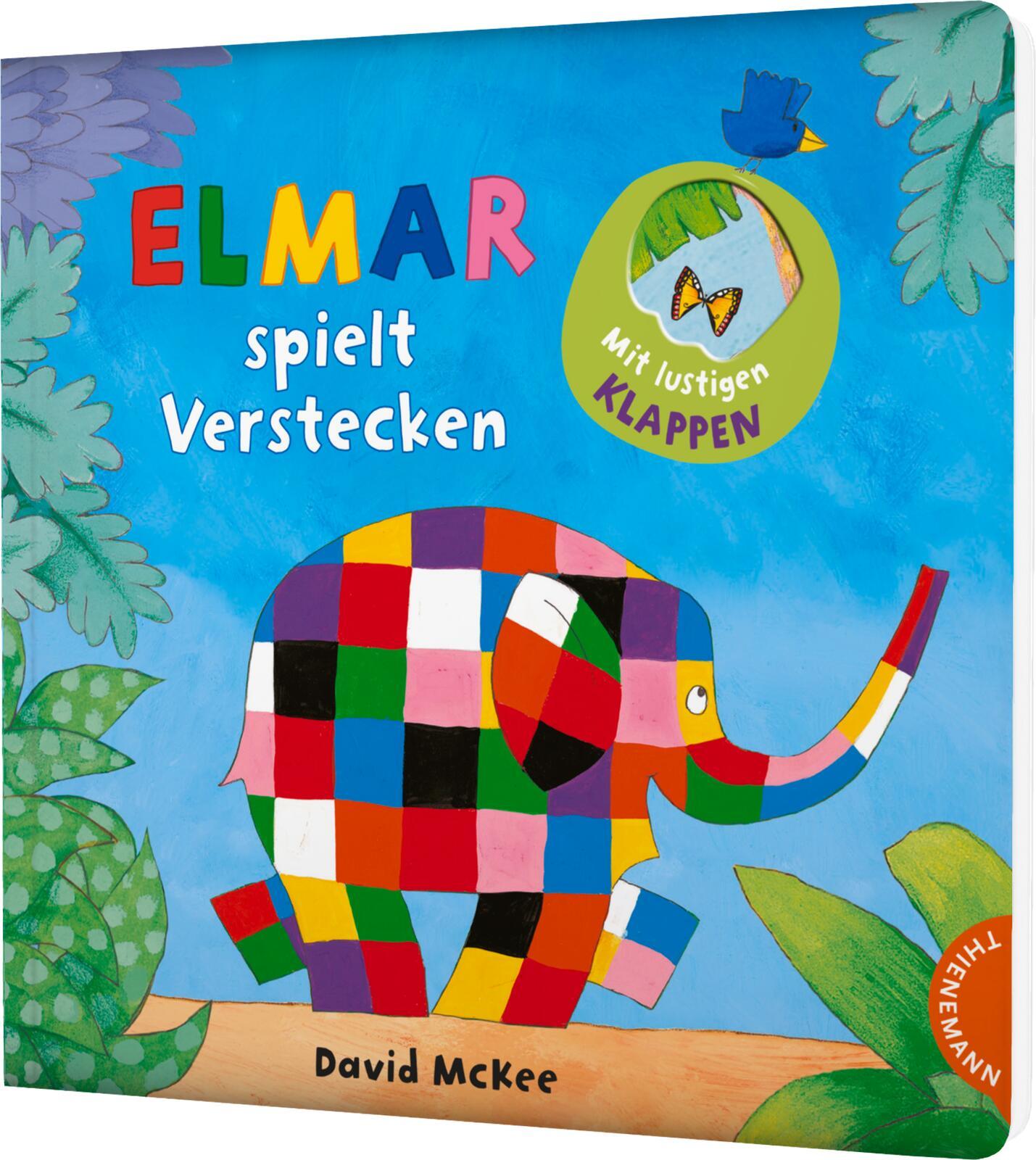 Vorderes Coverbild Elmar: Elmar spielt Verstecken