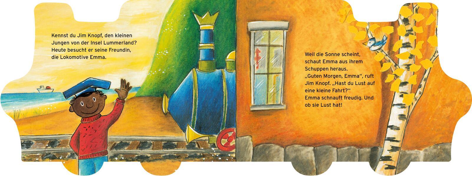 Beispielinhalt (Bild) Hier kommt Jim Knopf!