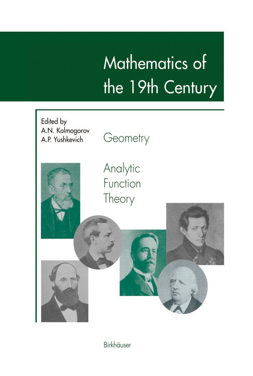 Vorderes Coverbild Mathematics of the 19th Century