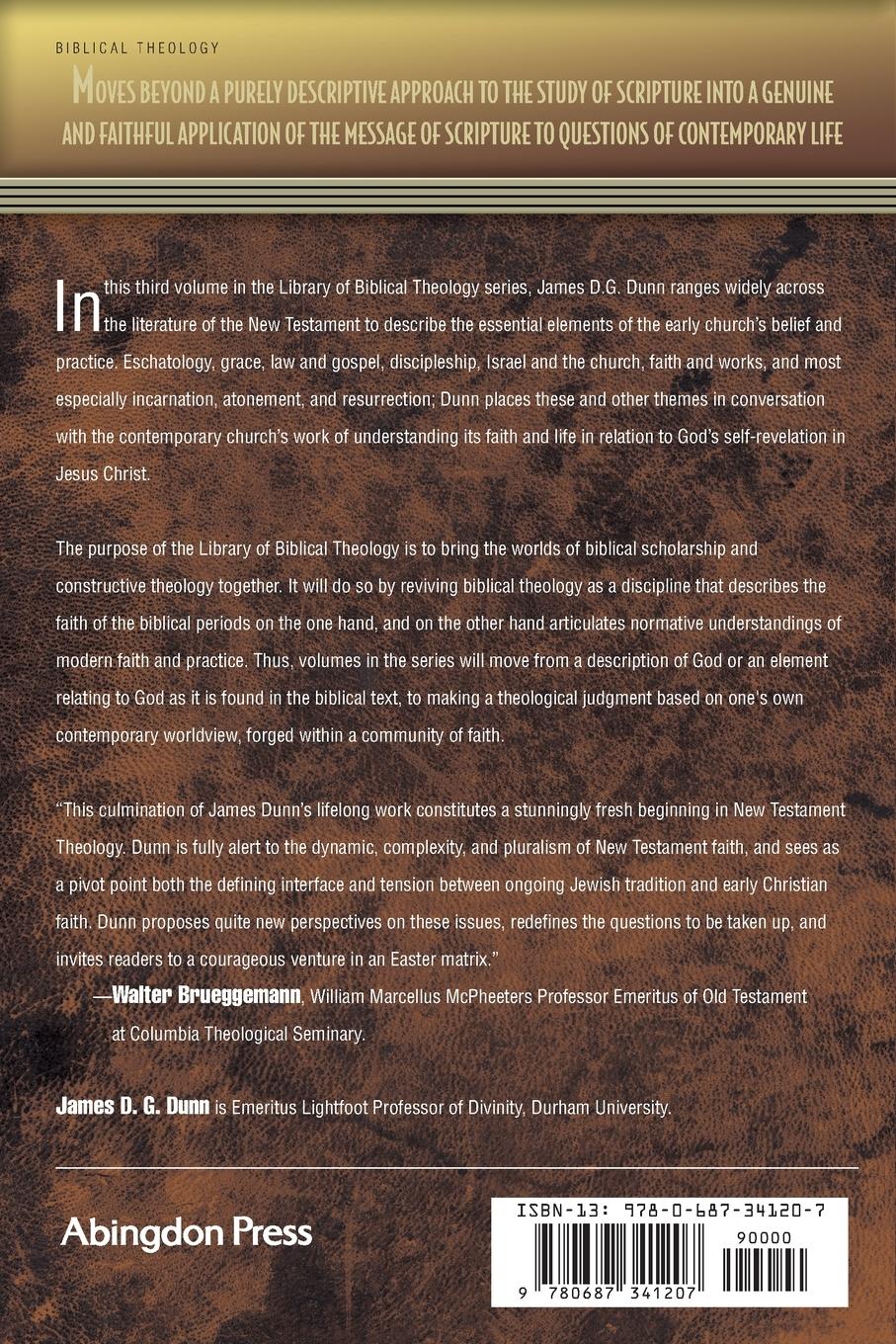 Rückseitencover New Testament Theology