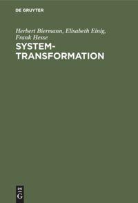 Vorderes Coverbild System-Transformation