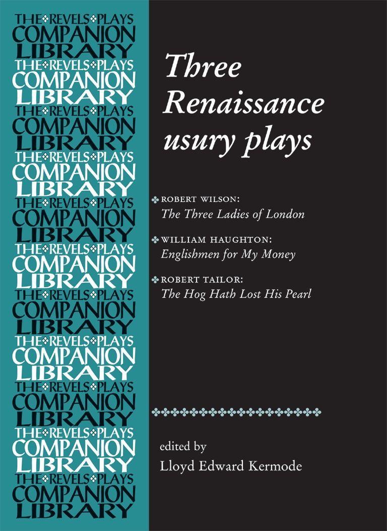 Vorderes Coverbild Three Renaissance Usury Plays