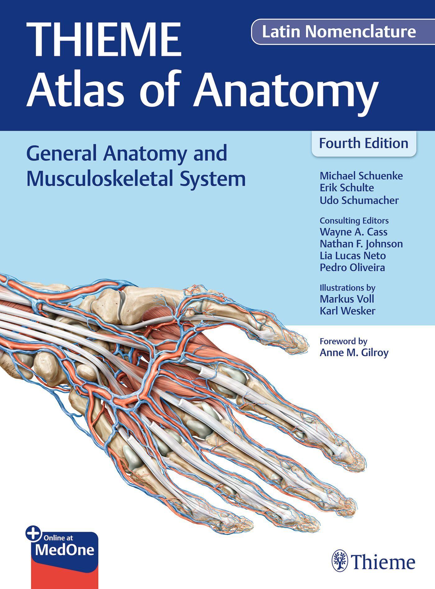 Vorderes Coverbild General Anatomy and Musculoskeletal System (THIEME Atlas of Anatomy), Latin Nomenclature