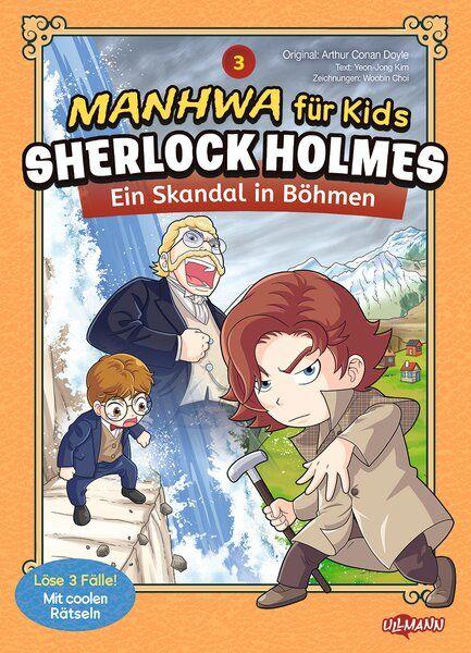 Vorderes Coverbild Manhwa für Kids: Sherlock Holmes (Band 3) - Ein Skandal in Böhmen