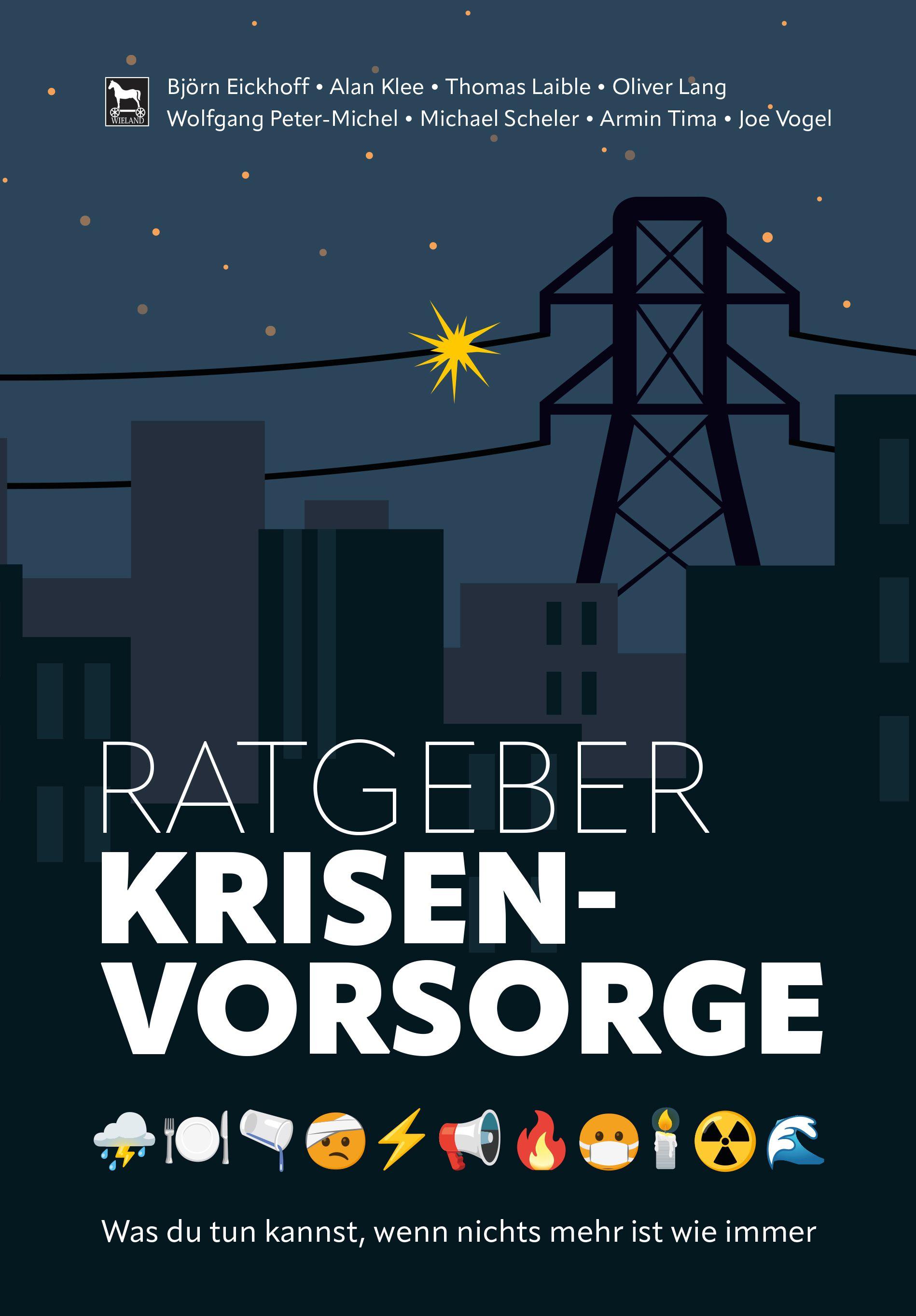 Vorderes Coverbild Ratgeber Krisenvorsorge
