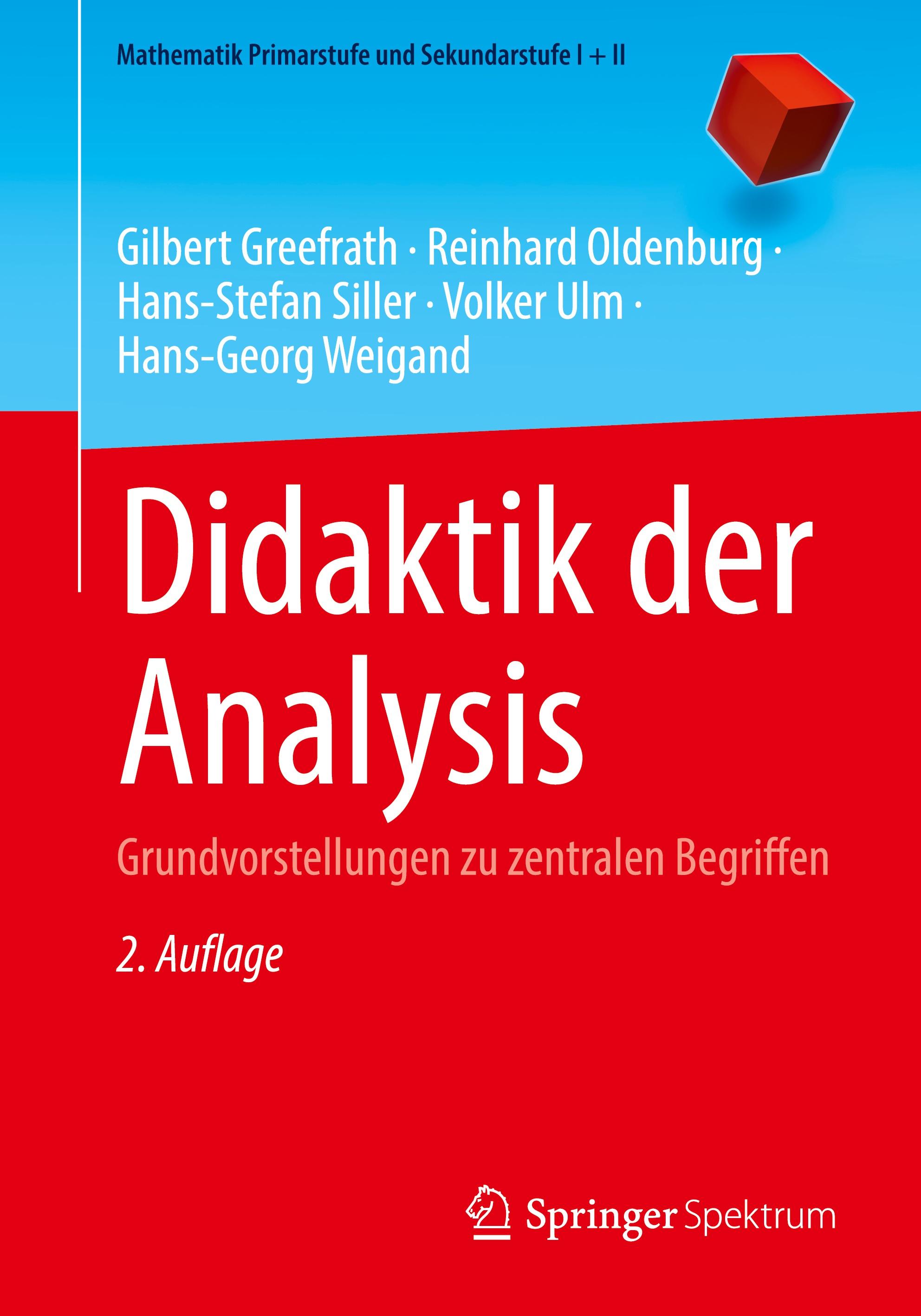 Vorderes Coverbild Didaktik der Analysis