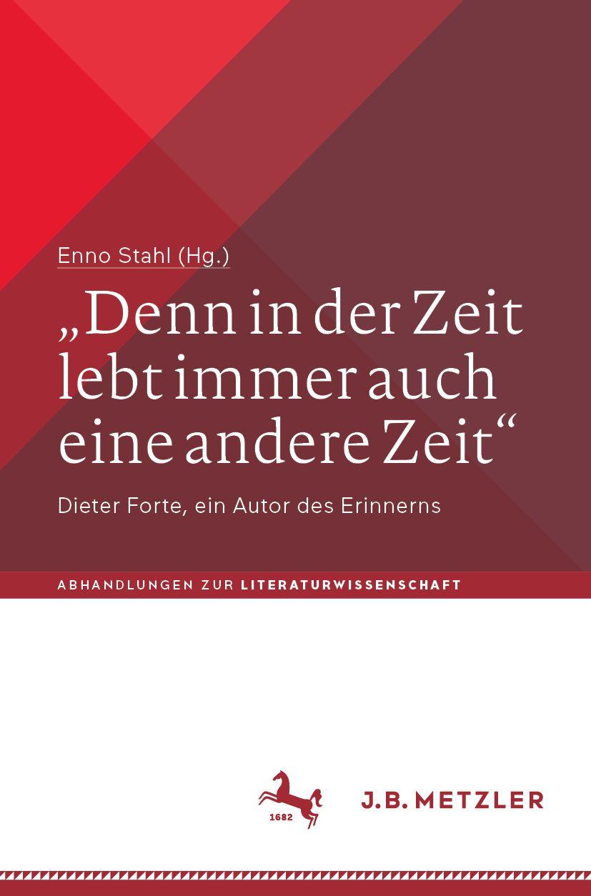 Vorderes Coverbild "Denn in der Zeit lebt immer auch eine andere Zeit"
