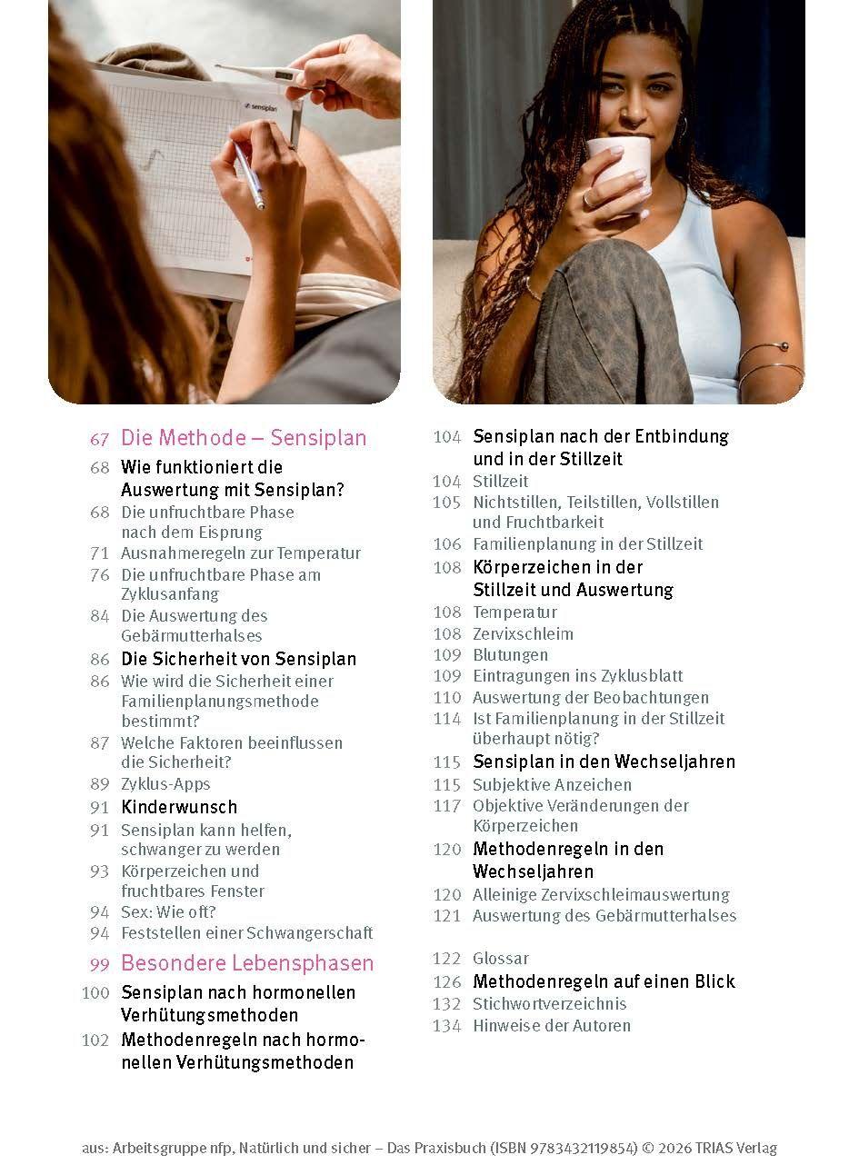 Beispielinhalt (Bild) Natürlich und sicher - Das Praxisbuch