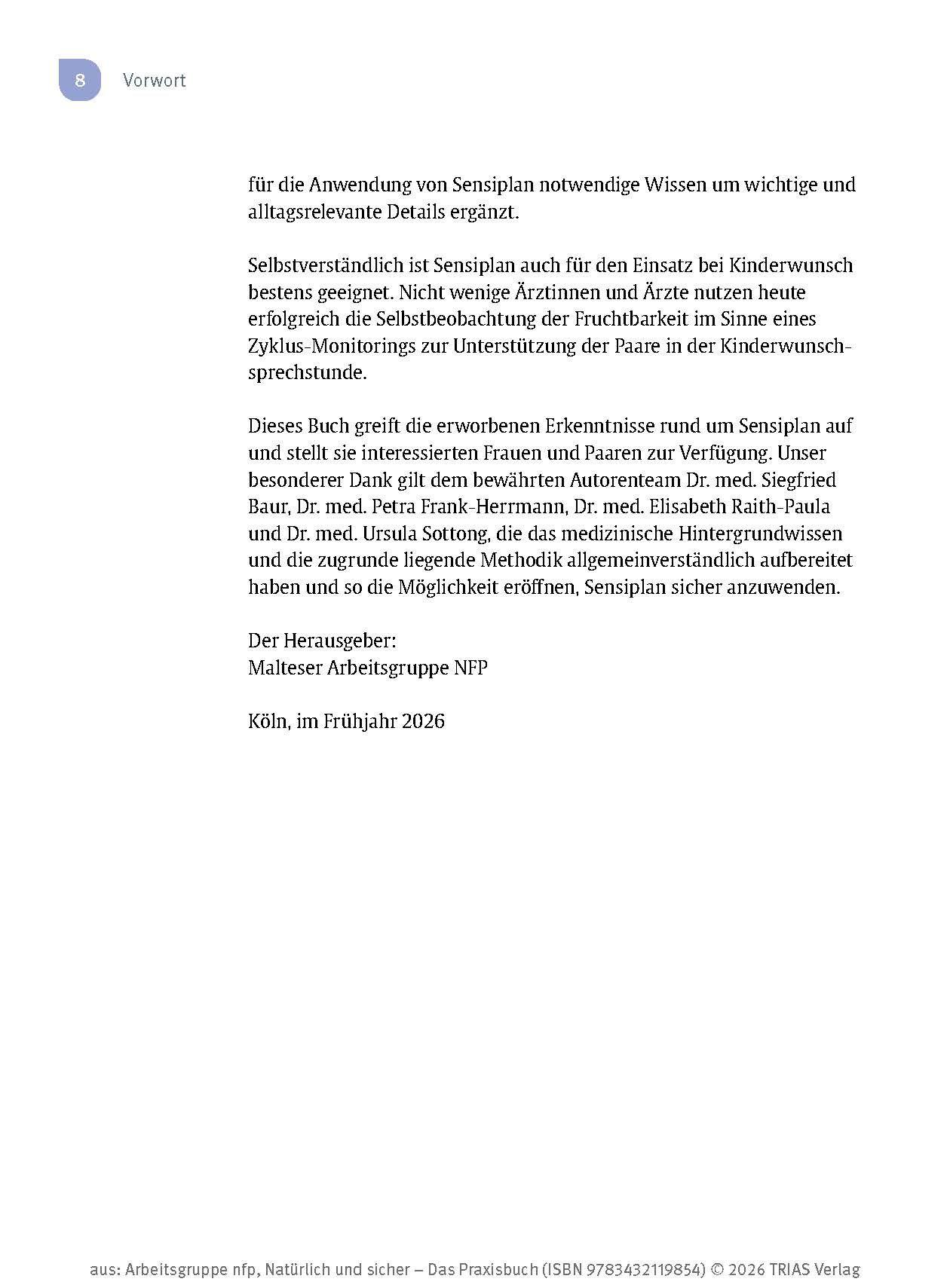 Beispielinhalt (Bild) Natürlich und sicher - Das Praxisbuch