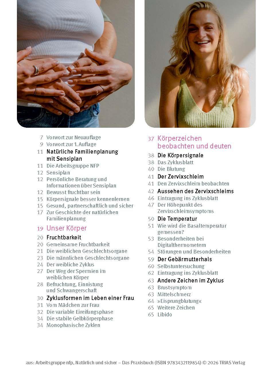 Beispielinhalt (Bild) Natürlich und sicher - Das Praxisbuch