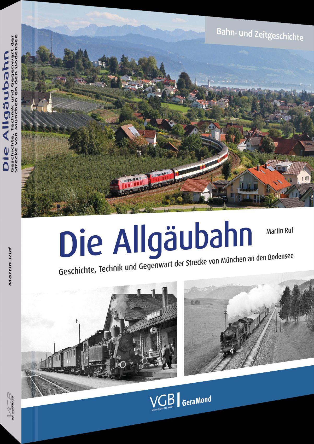 Vorderes Coverbild Die Allgäubahn