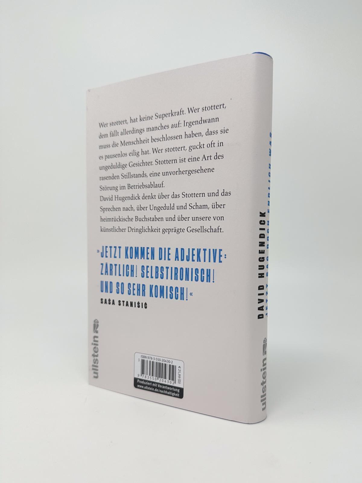 Beispielinhalt (Bild) Jetzt sag doch endlich was