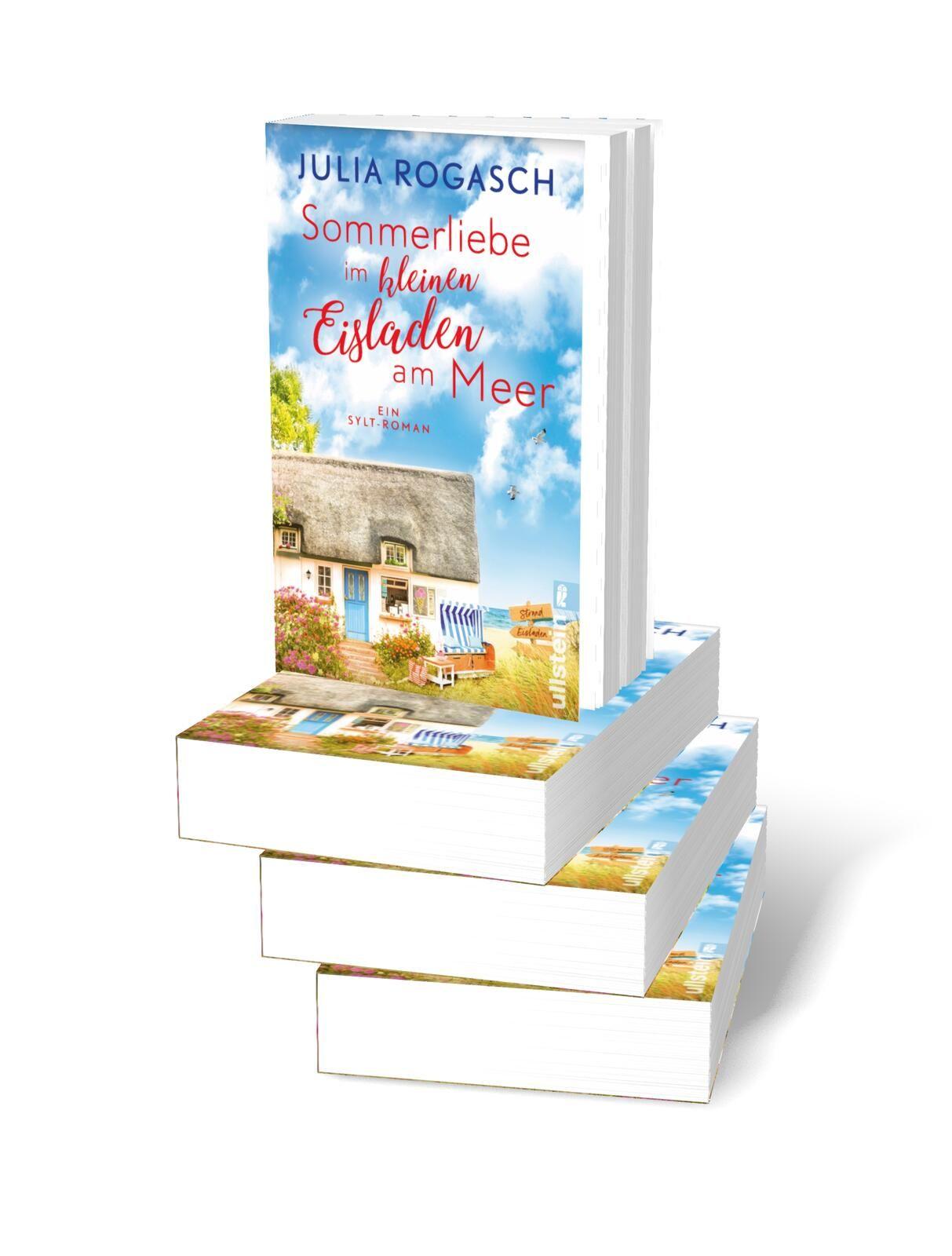 Beispielinhalt (Bild) Sommerliebe im kleinen Eisladen am Meer