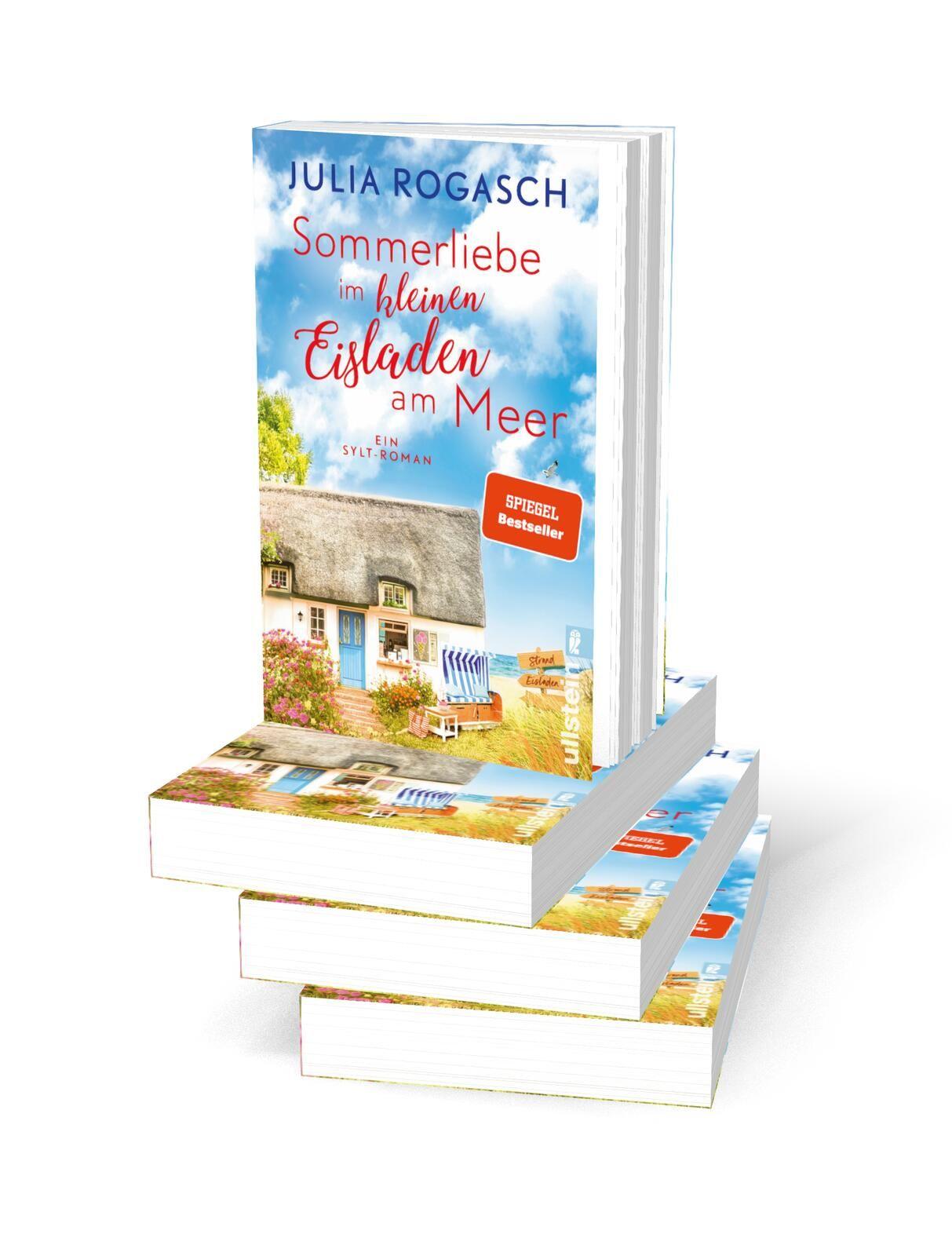 Beispielinhalt (Bild) Sommerliebe im kleinen Eisladen am Meer