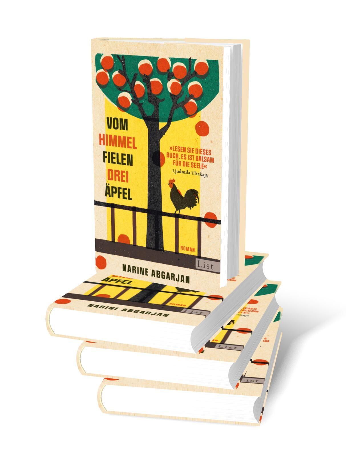 Beispielinhalt (Bild) Vom Himmel fielen drei Äpfel