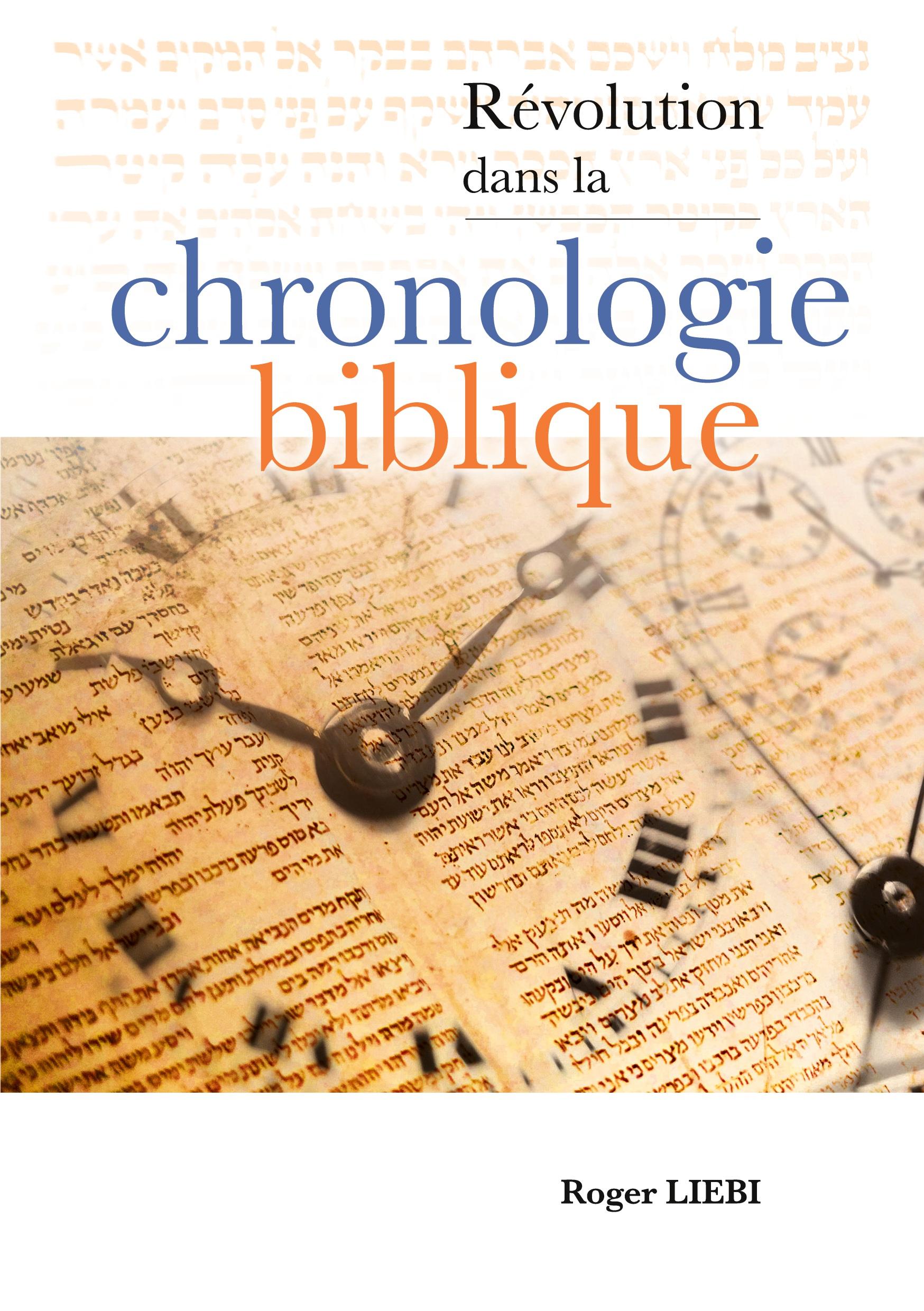 Vorderes Coverbild Révolution dans la chronologie Biblique