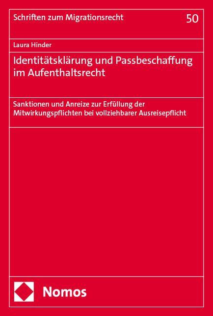 Vorderes Coverbild Identitätsklärung und Passbeschaffung im Aufenthaltsrecht