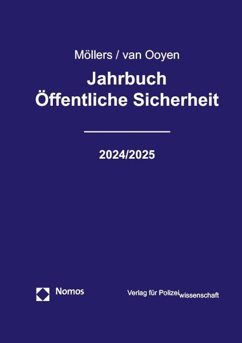 Vorderes Coverbild Jahrbuch Öffentliche Sicherheit 2024/2025