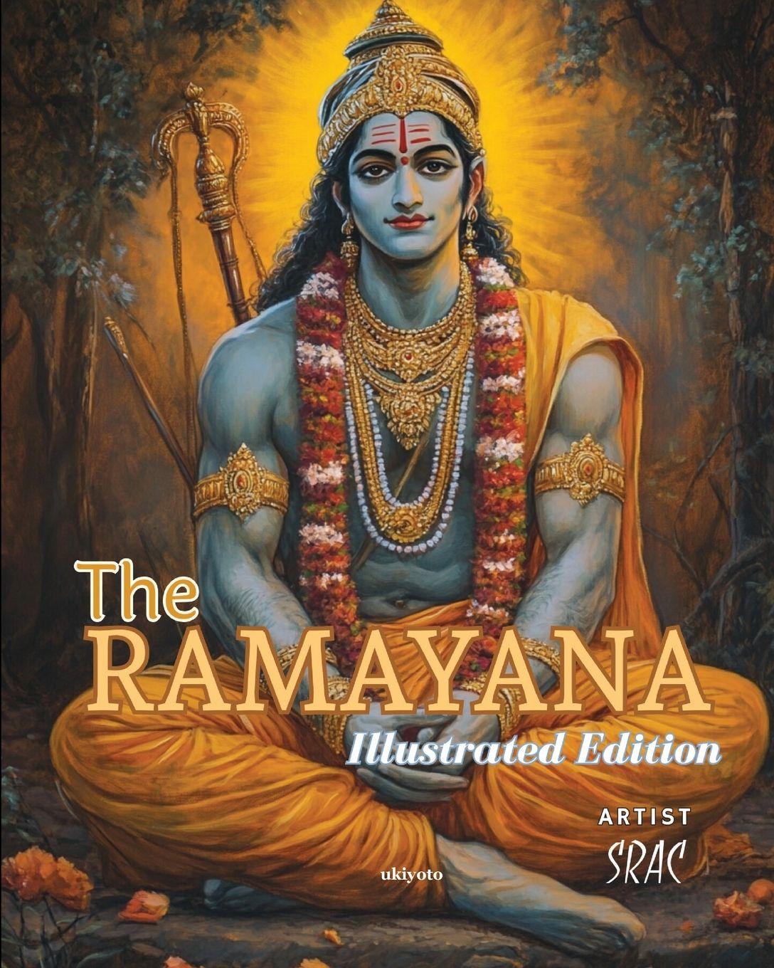 Vorderes Coverbild The Ramayana Illustrated Delux Edition for Children