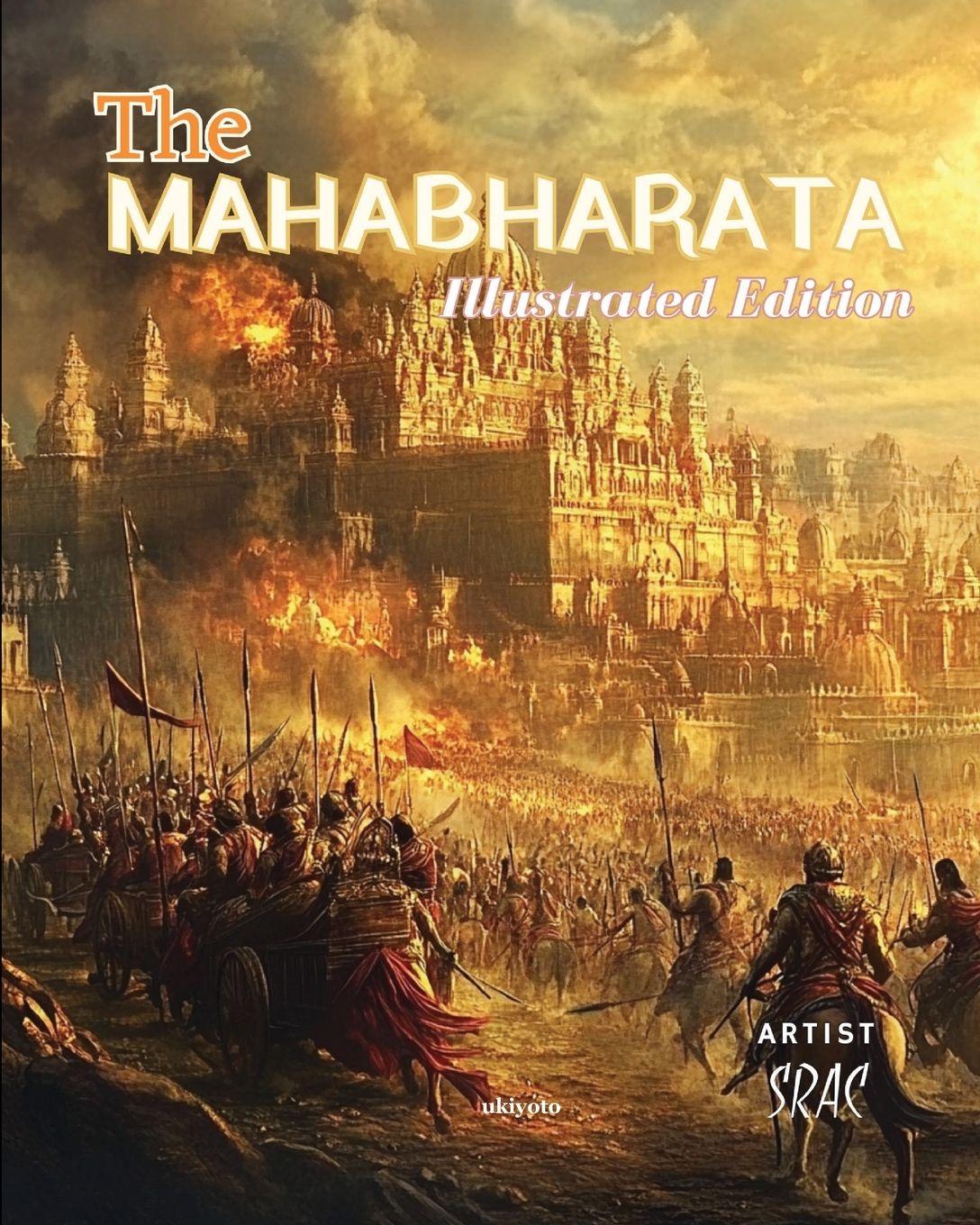 Vorderes Coverbild The Mahabharata Illustrated Delux Edition for Children