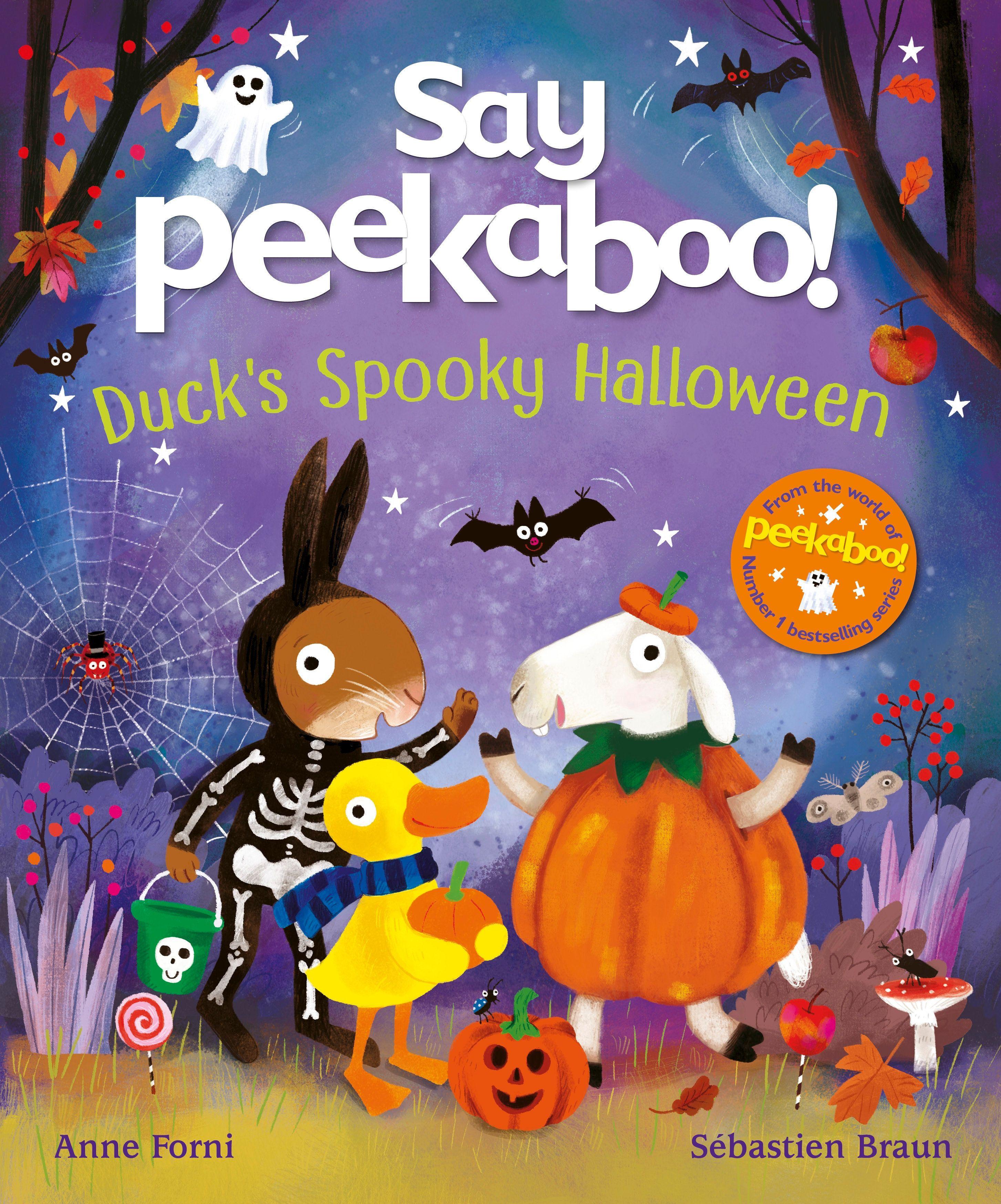 Vorderes Coverbild Say Peekaboo! Duck's Spooky Halloween