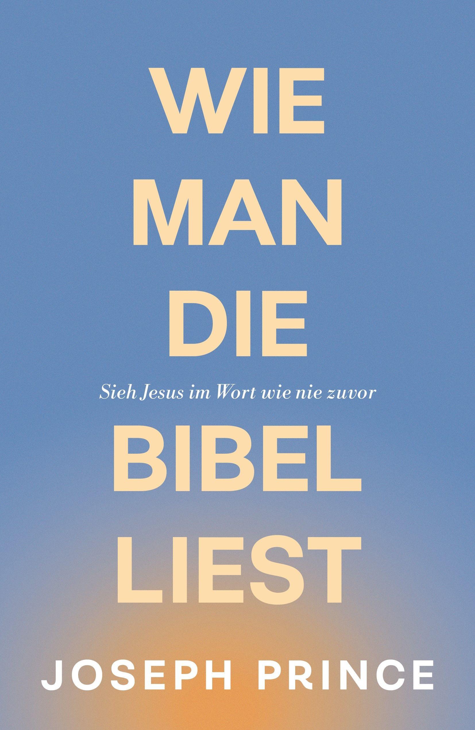 Vorderes Coverbild Wie man die Bibel liest