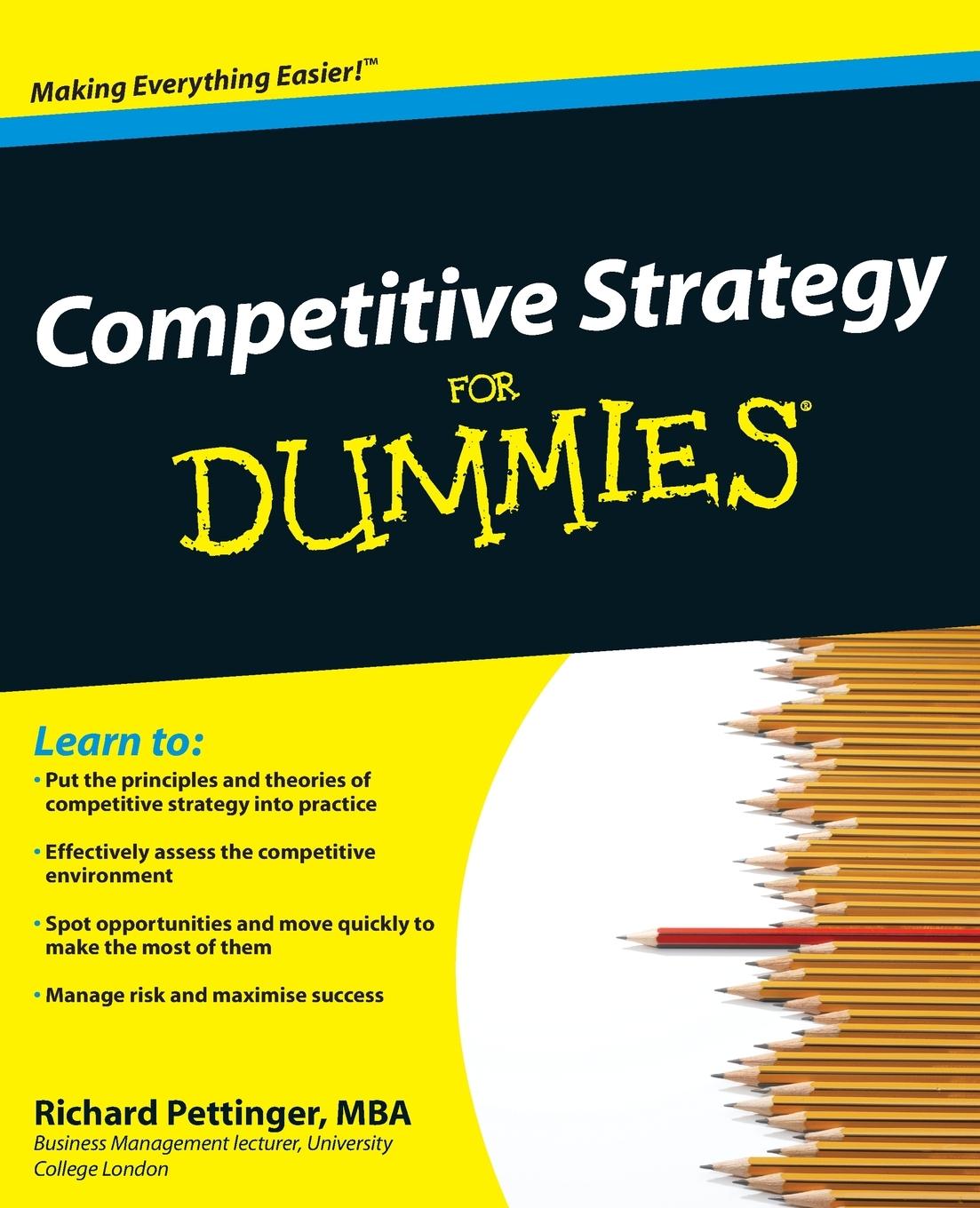 Vorderes Coverbild Competitive Strategy for Dummies