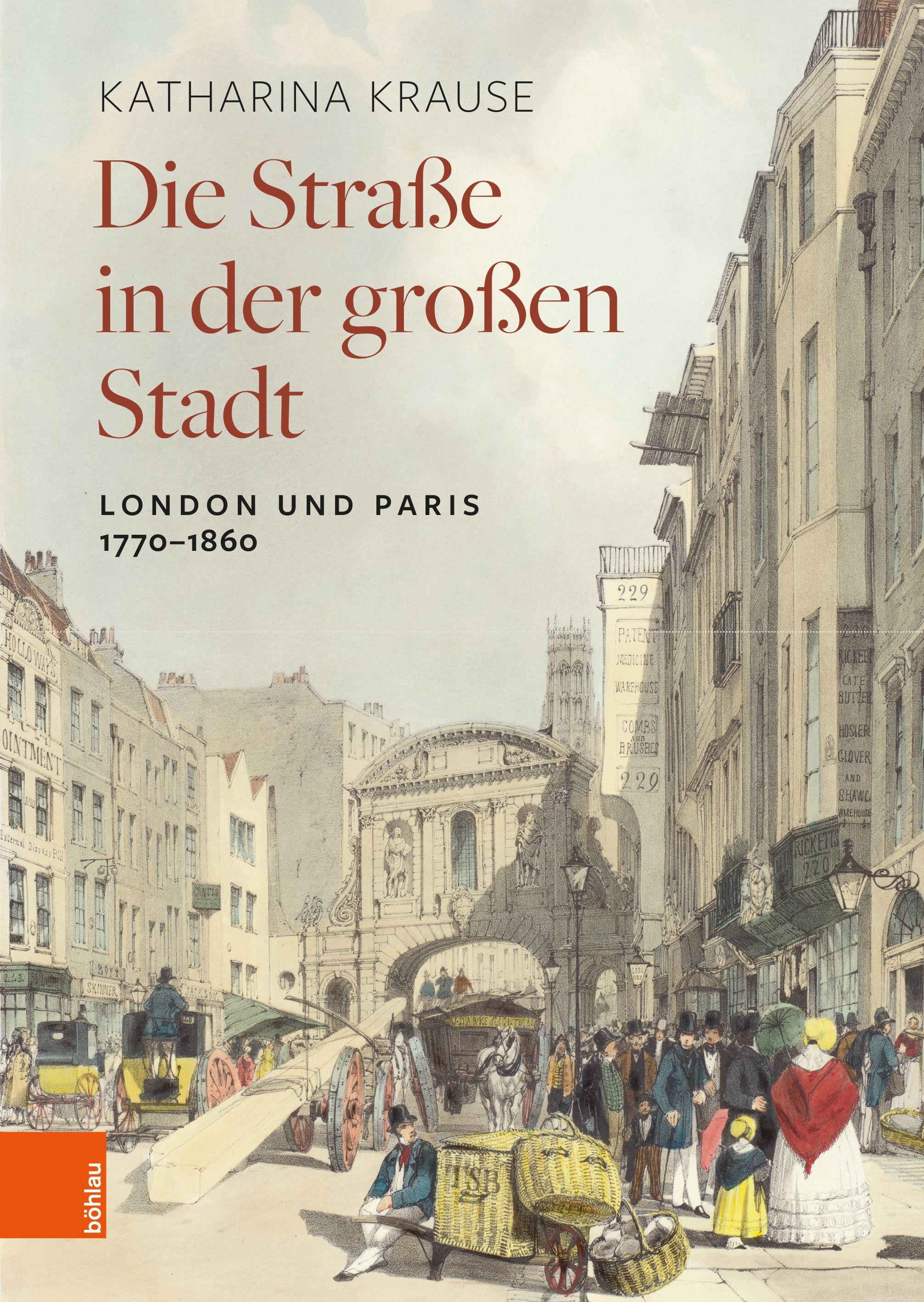 Vorderes Coverbild Die Straße in der großen Stadt
